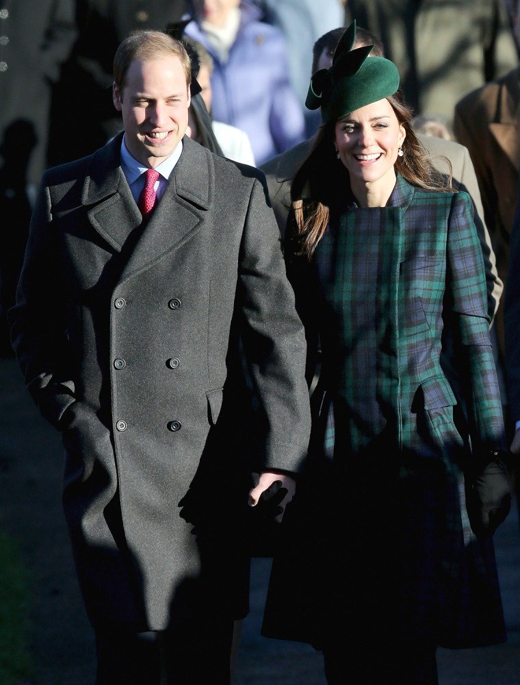 Image: The Royal Family Attend Christmas Day Service At Sandringham